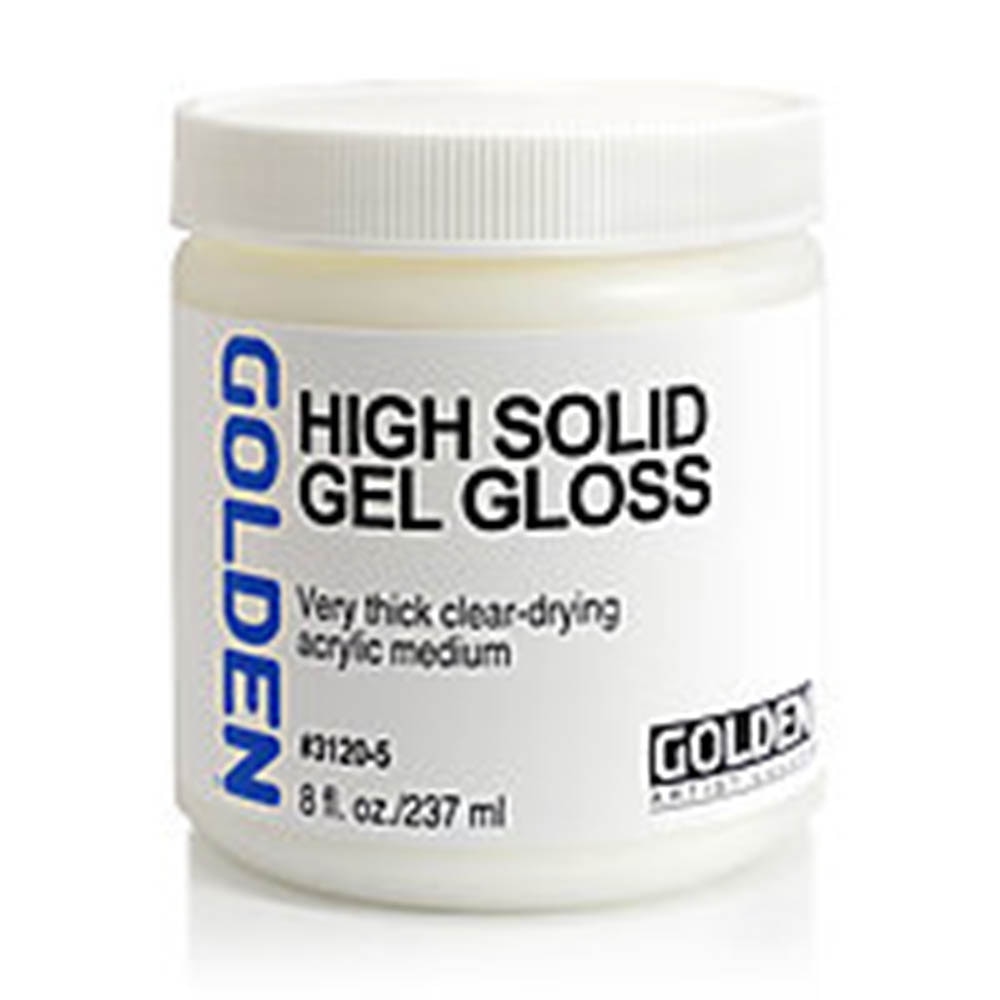 Golden, High Solid, Gel, Gloss, 8 ounce